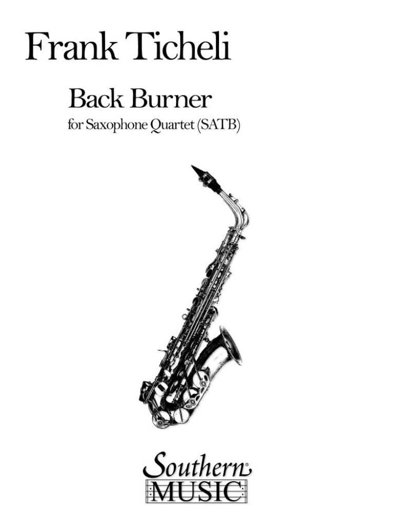 Back Burner for Saxophone Quartet